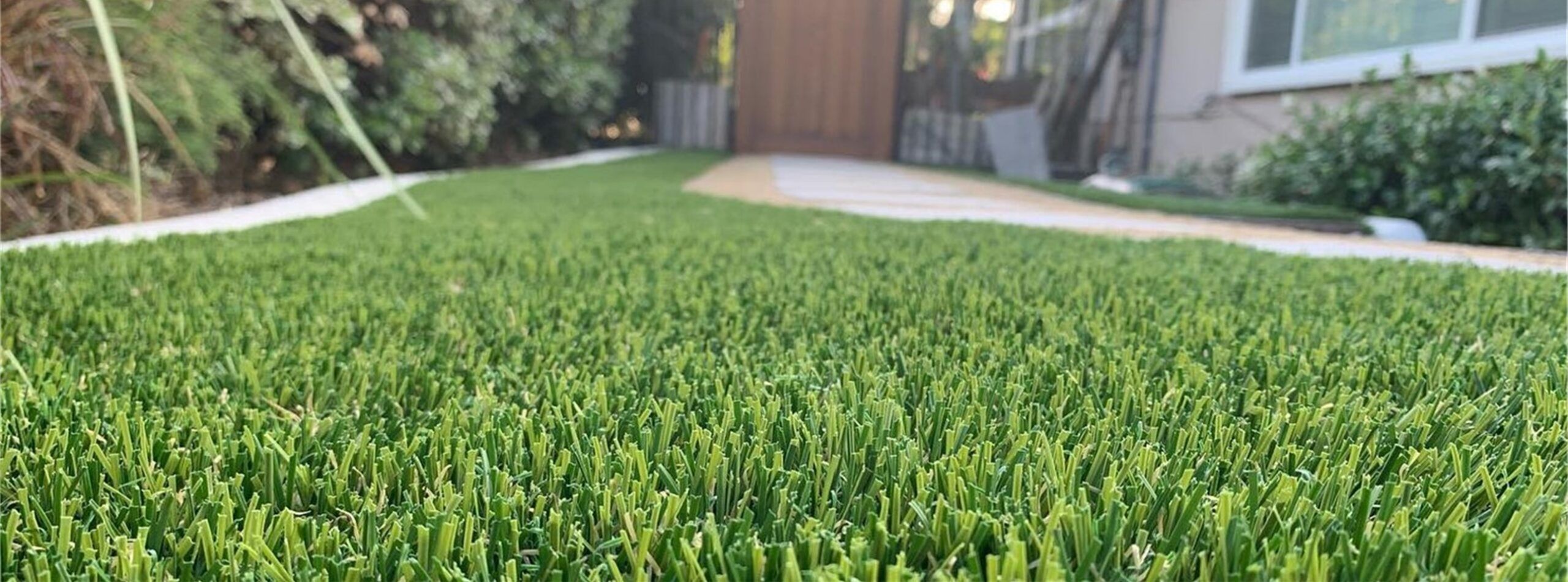 Residential Turf & Pavers in Fullerton, CA Close UP Green-R Turf of Ventura Artificial Grass & Pavers, VInyl Fencing